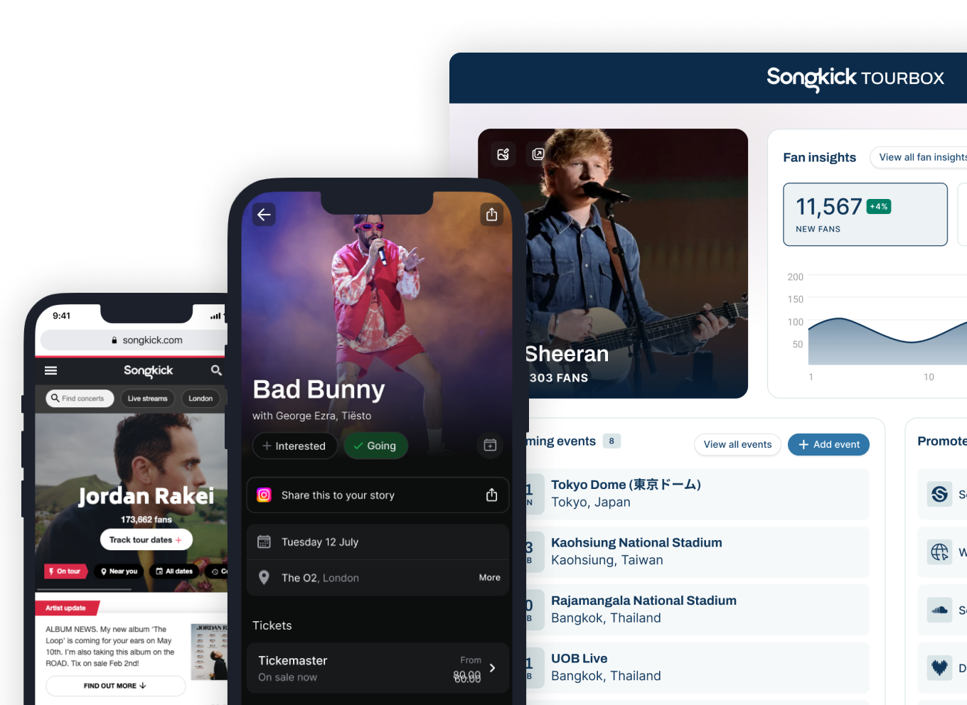 songkick tour api